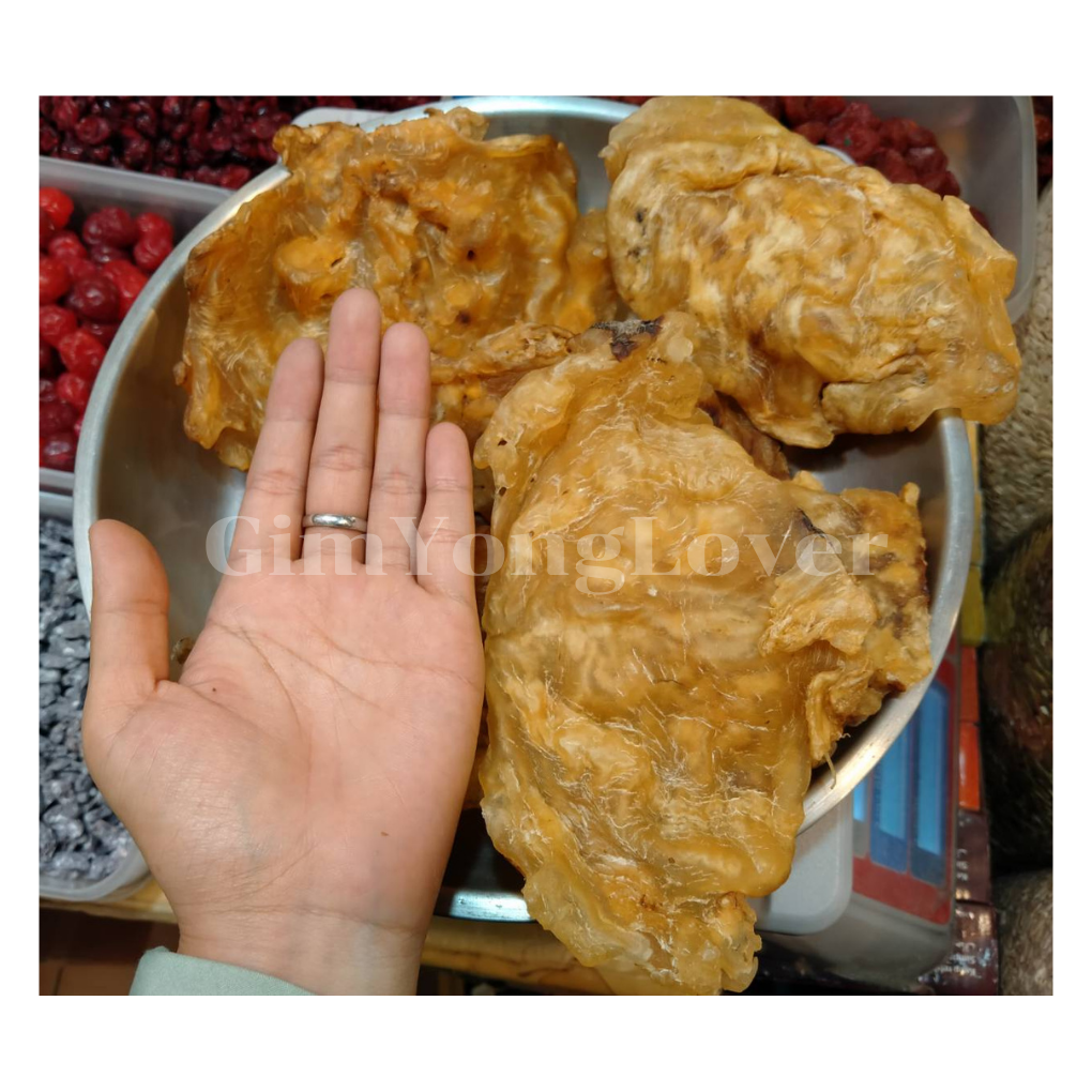 กระเพาะปลาเหมี่ยนฮื้อตากแห้ง แพ็คถุงละ 1 กิโล