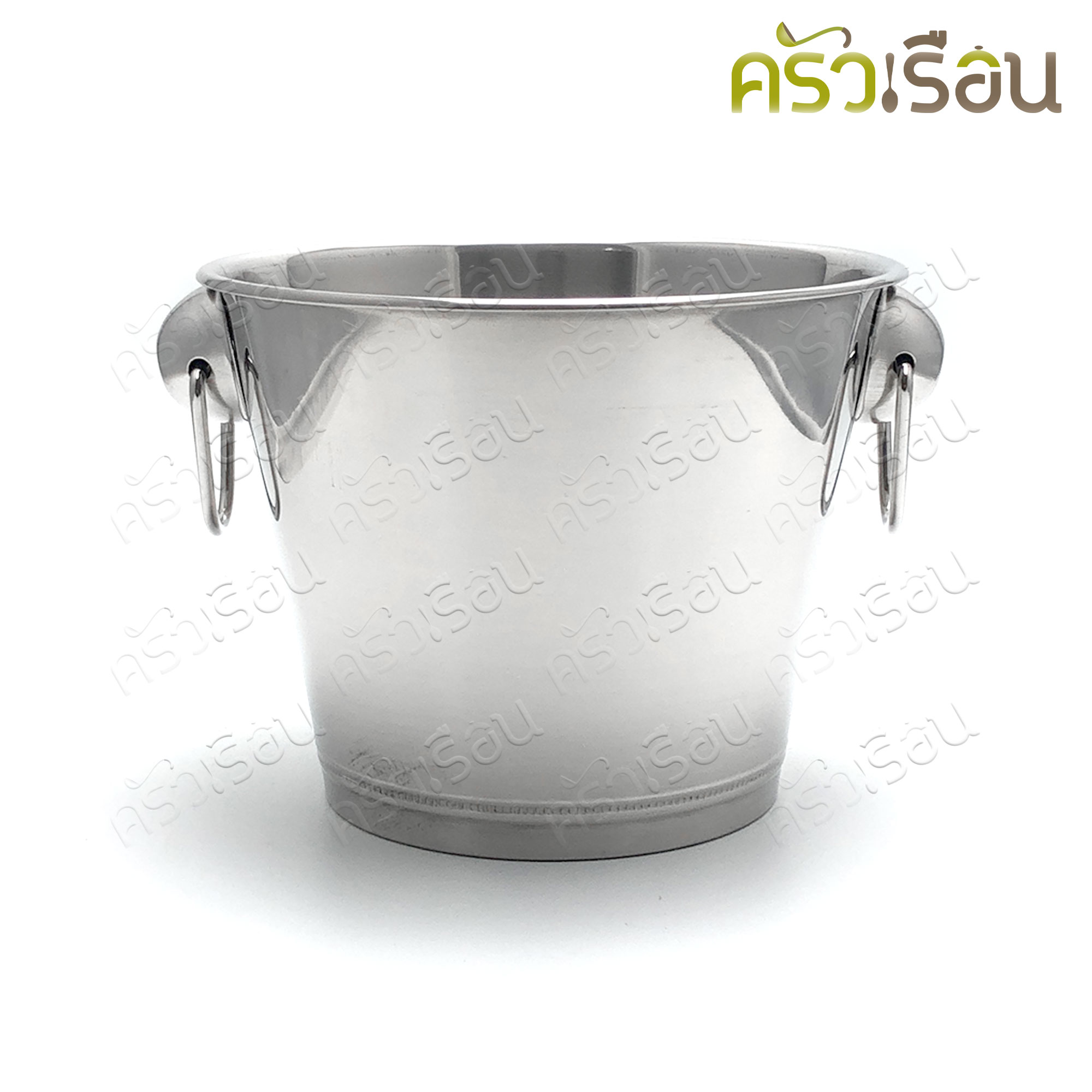 FOFO ถังน้ำแข็ง สเตนเลส หนาพิเศษ ตราโฟโฟ ราคาต่อใบ มีให้เลือก 2 ขนาด ถังน้ำ