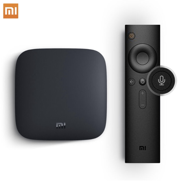 Original Xiaomi MI BOX TV BOX 4K Quad Core 3 Android 6.0 2G/8G Smart HDR Movie Set-top Box Multi-language Netflix YouTube Google