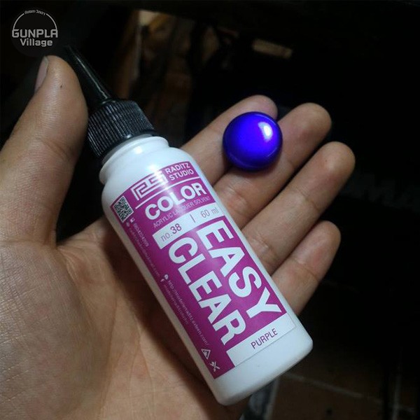 Raditz Studio RS NO38S Easy Clear Purple 60 ml (Easy Clear Series) RSNO38SECV60 8858878600388 (สี)