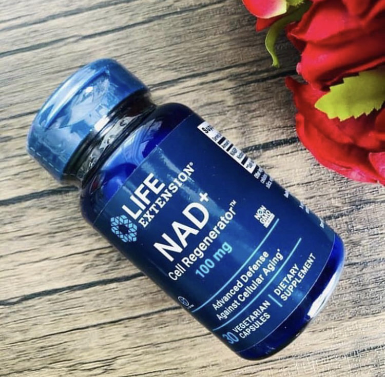 วิตามินชะลอวัยที่มาแรงมากที่สุด Life Extension NAD+ Cell Regenerator Nicotinamide Riboside 100mg 30 เม็ด