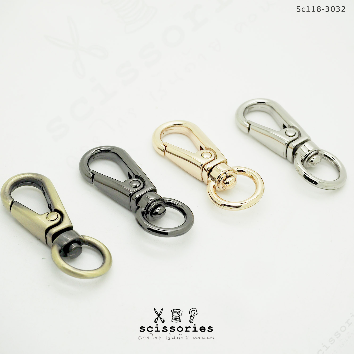 คอหมา 1.1cm สีบอนด์ดำ/2 ตัว