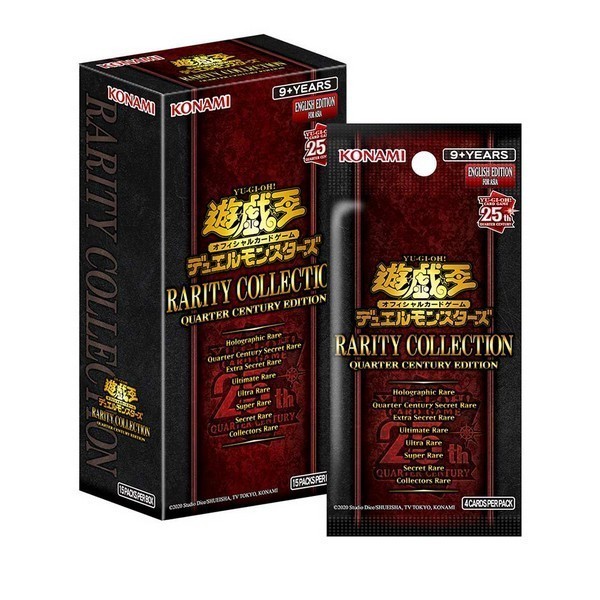 Konami Yu-Gi-Oh! Asia English Rarity Collection Quarter Century Edition RC04-AE แบบกล่อง (15 ซอง) 4988602176605 (การ์ด)