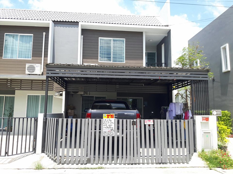 ขายทาวน์เฮ้าส์ 2 ชั้น หมู่บ้านอารียา เดอะคัลเลอร์ (รหัสทรัพย์ 2019124) ต.ไทรน้อย อ.ไทรน้อย จ.นนทบุรี
