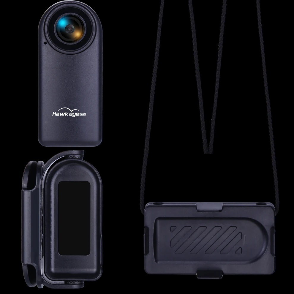 Hawkeye 4K Thumb 2 Action Camera 12MP 4K FOV 170 Degree Support Gyroflow WiFi Magnetic Camera for FPV RC Drone ของเล่นบังคับวิทยุ