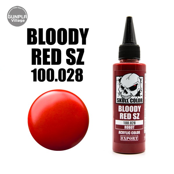 Skull Color 100.028 Bloody Red SZ 60 ml [Robot] 8853100903281