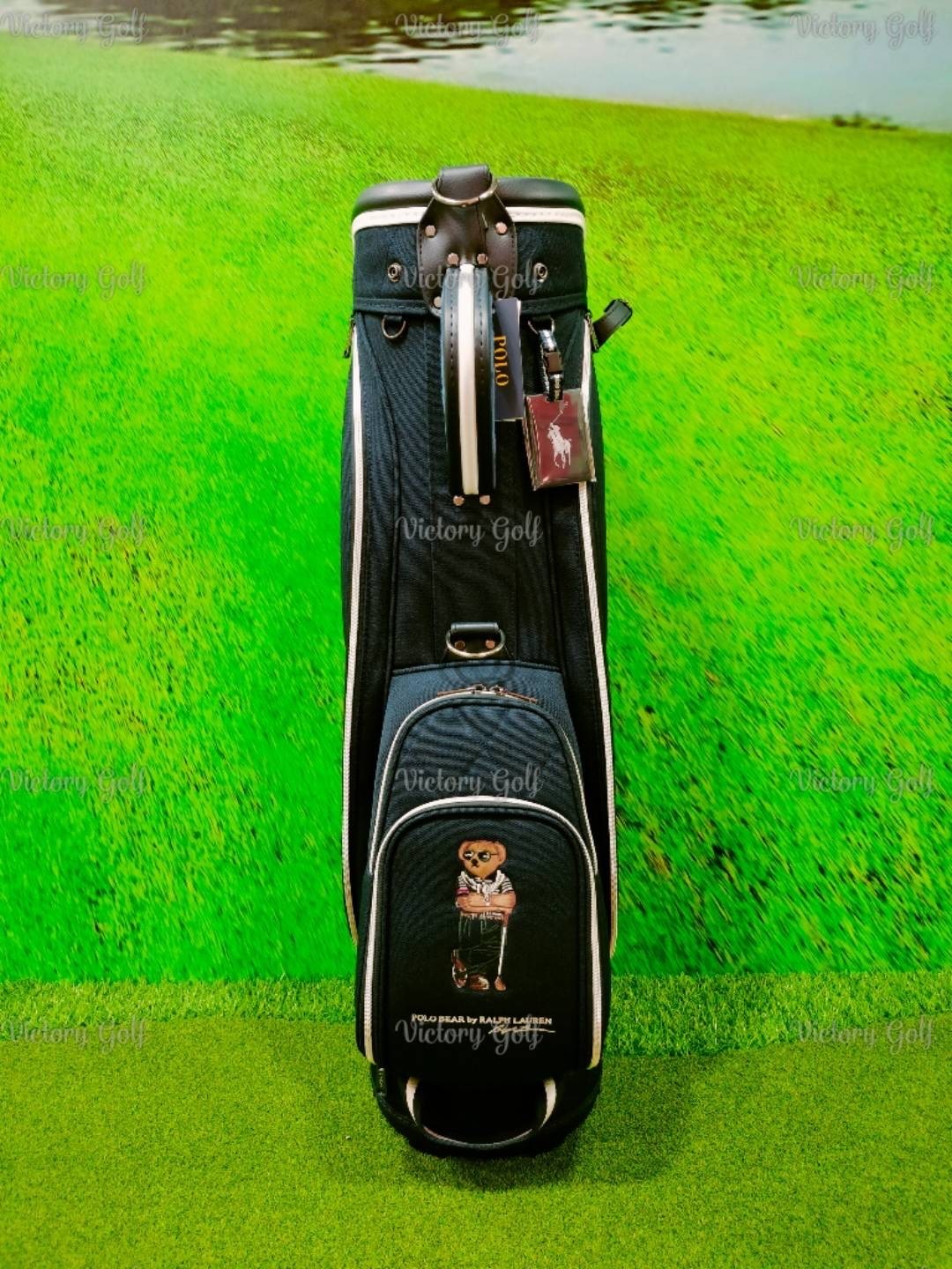 (Genuine) Golf Bag POLO BY RALPH LAUREN Ladies (Polyester) 8.5” WT. 3.6 Kg.