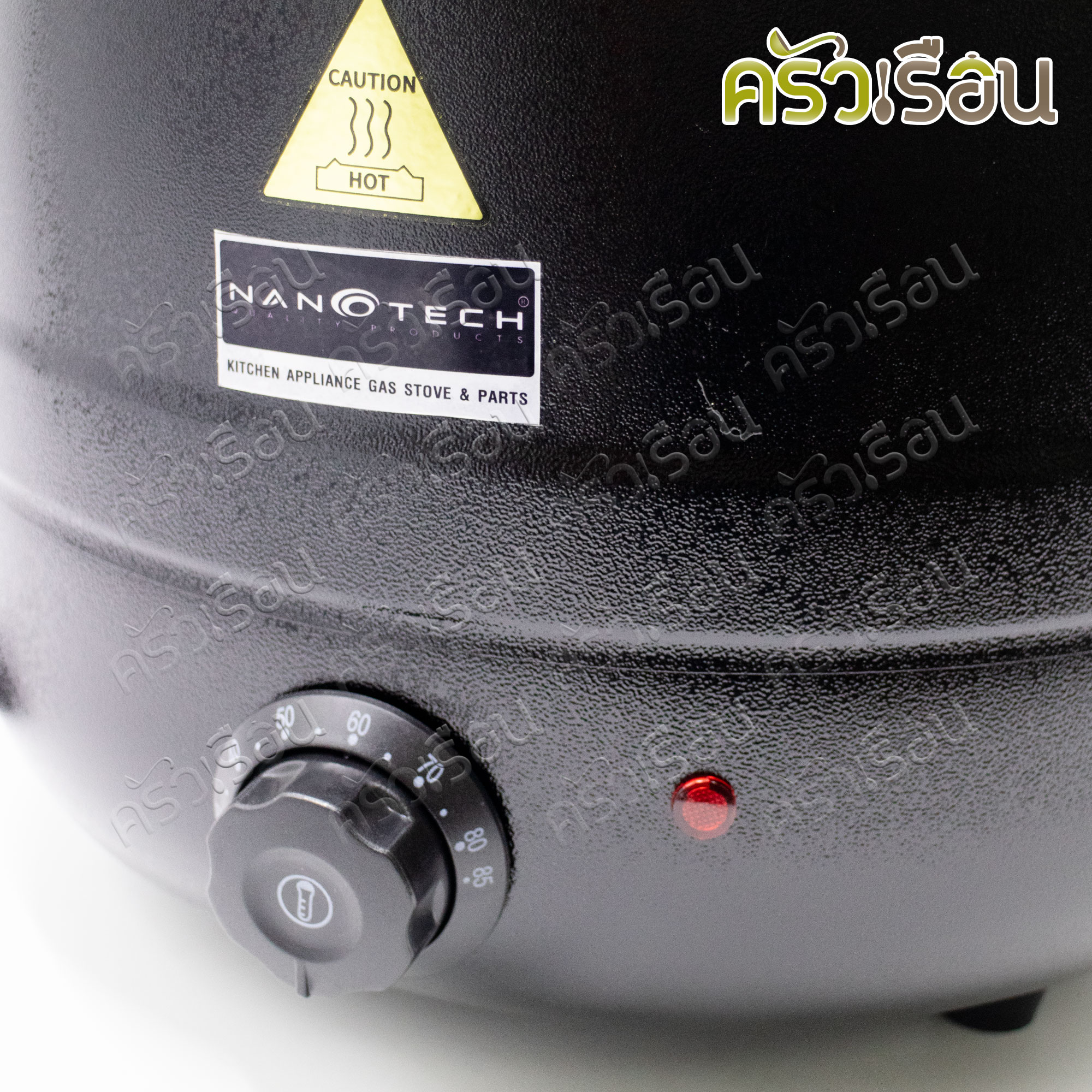 NANOTECH หม้ออุ่นซุปไฟฟ้า (ดำ) จุ 10 ลิตร รุ่น 83010SP/SW10 ขนาด 34.5 x 34.5 x 36 ซม.