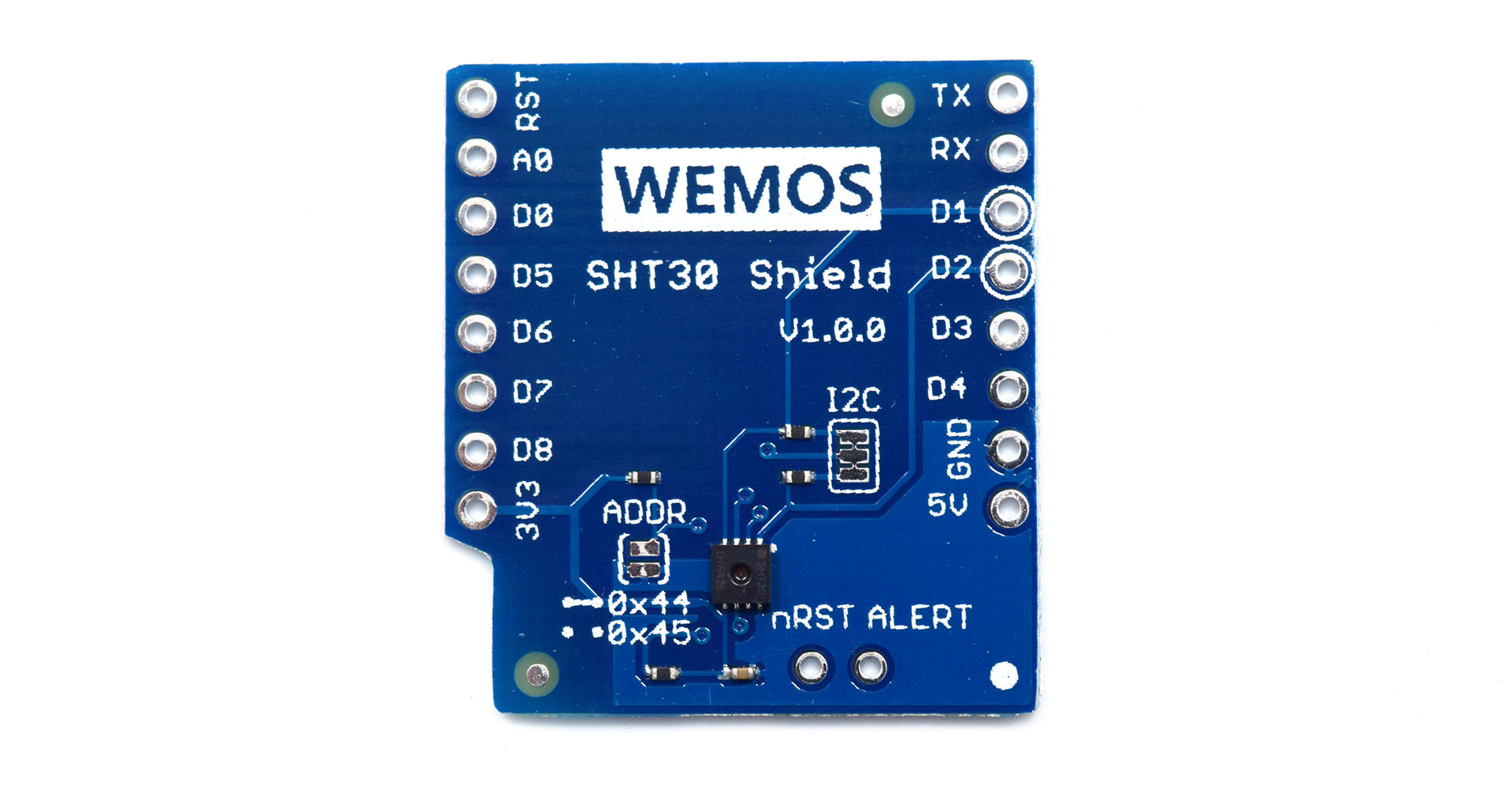SHT30 Shield for WeMos D1 mini SHT30 I2C digital temperature and humidity sensor module