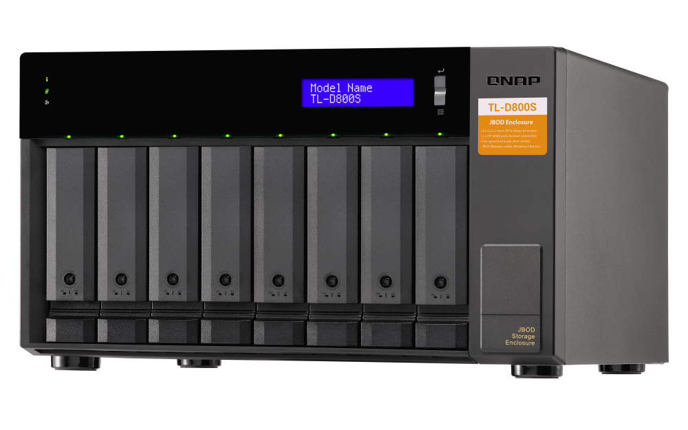 Storage Nas QNAP-TL-D800S