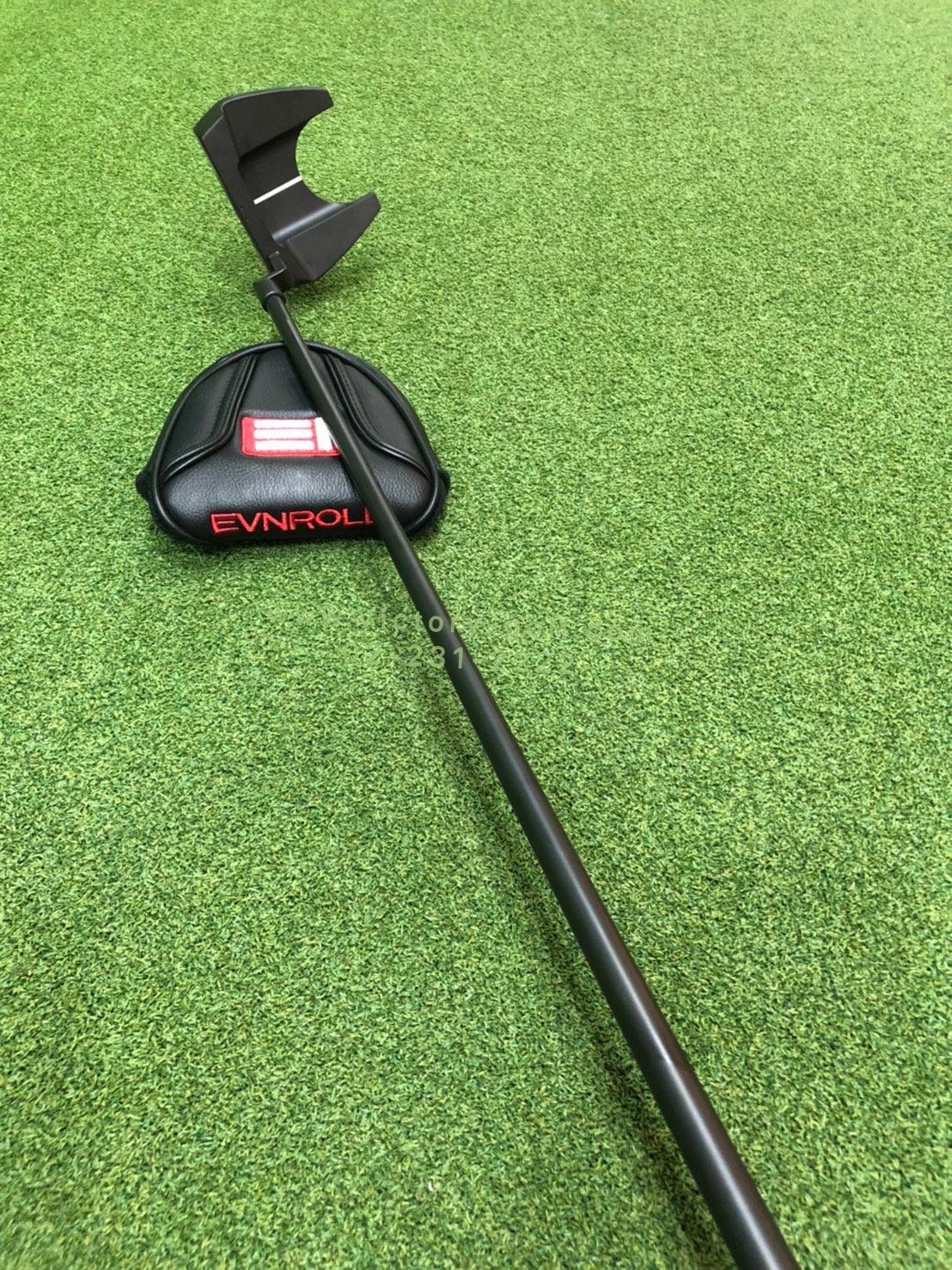 Putter EVNROLL ER5V Black 34” (Short Plumber Neck)