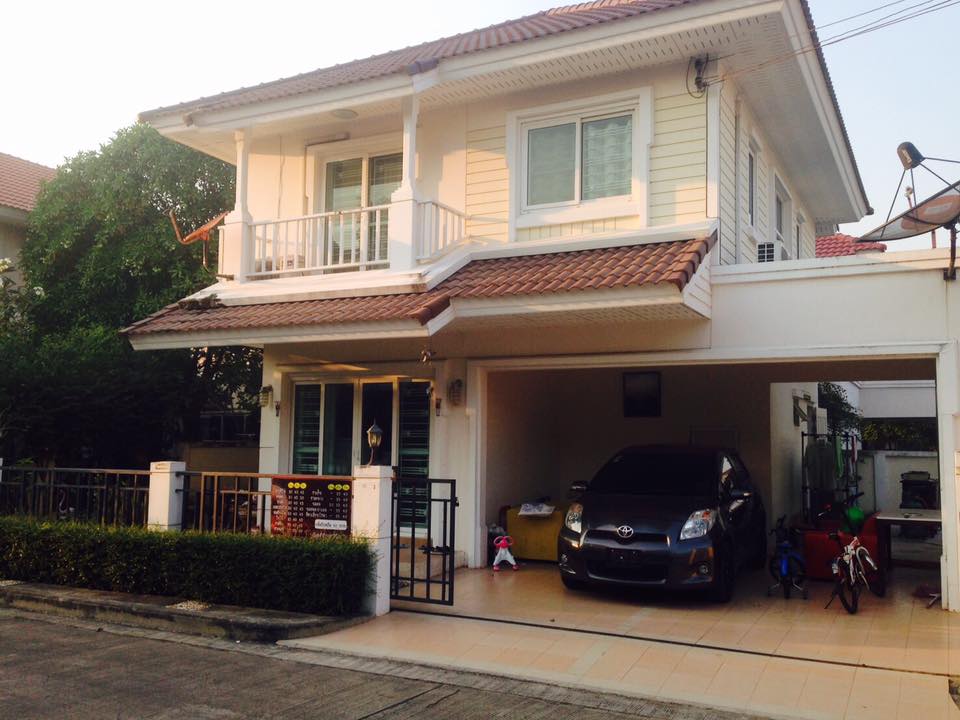 ขายบ้านเดี่ยว 2 ชั้น หมู่บ้านเพอร์เฟคพาร์ค พระราม5-บางใหญ่ รหัส H30
