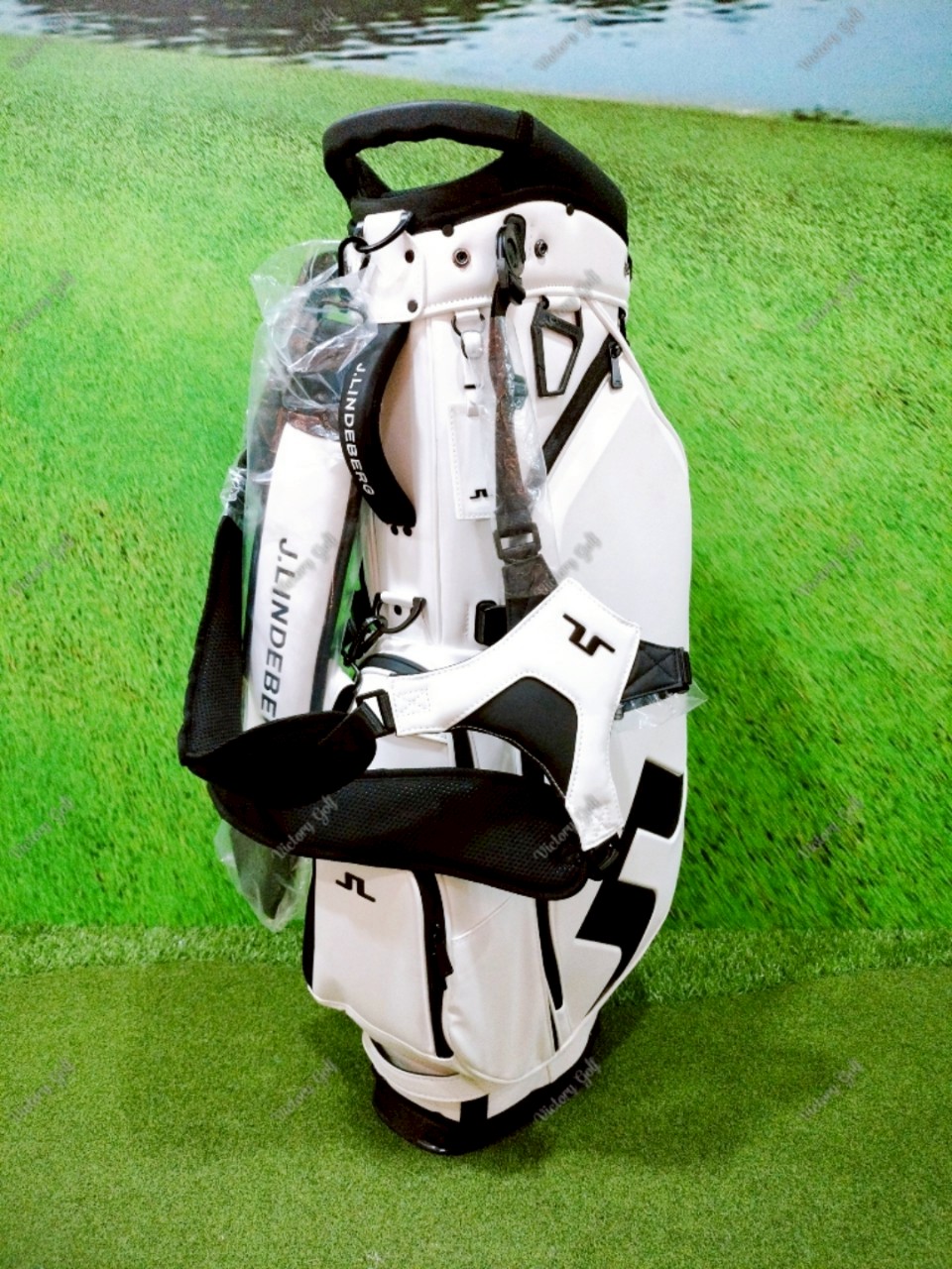 Stand Bag J. Lindeberg White Color