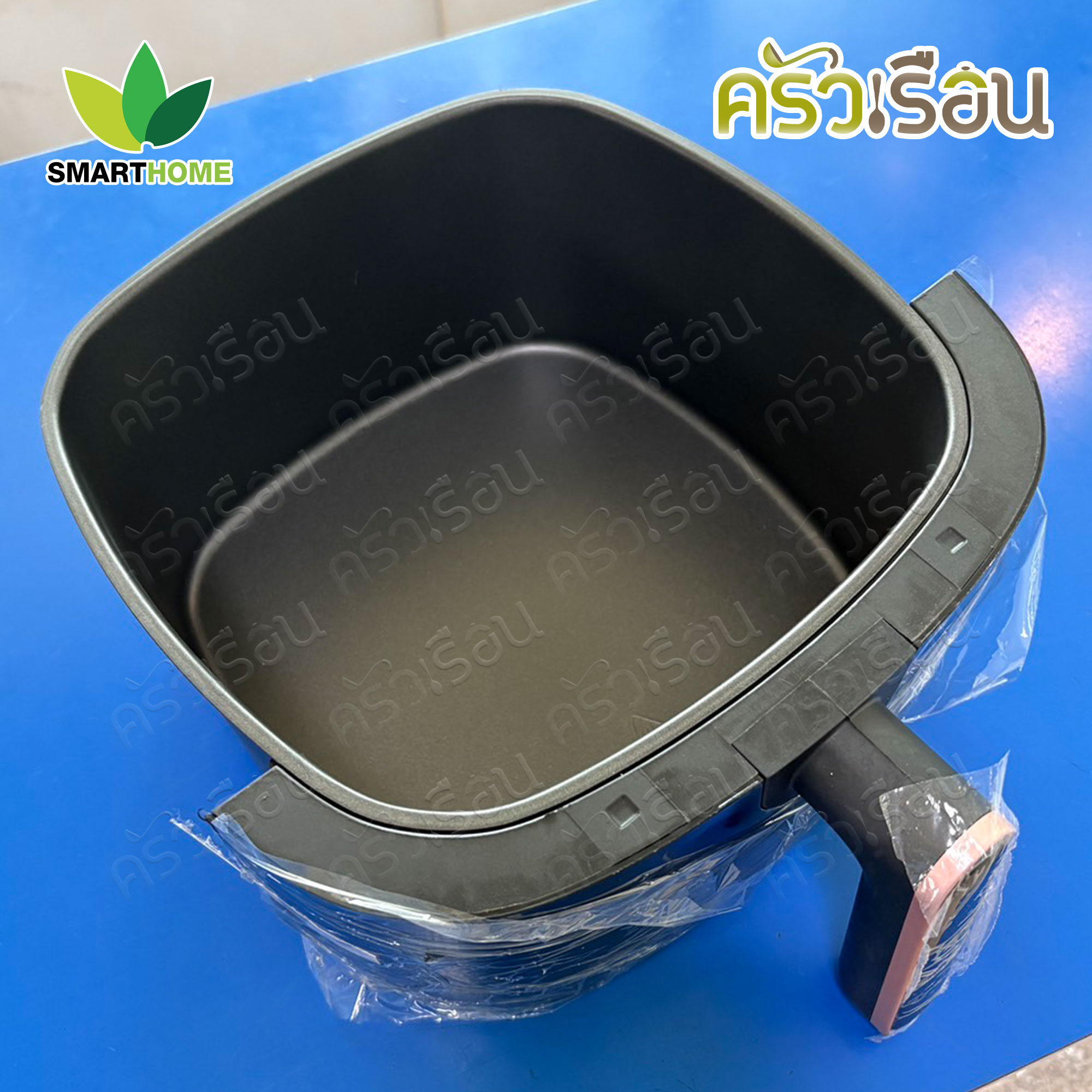 SMARTHOME หม้ออบลมร้อน หม้อทอดไร้น้ำมัน 5.5 ลิตร รุ่น MV-1407 มีมอก.