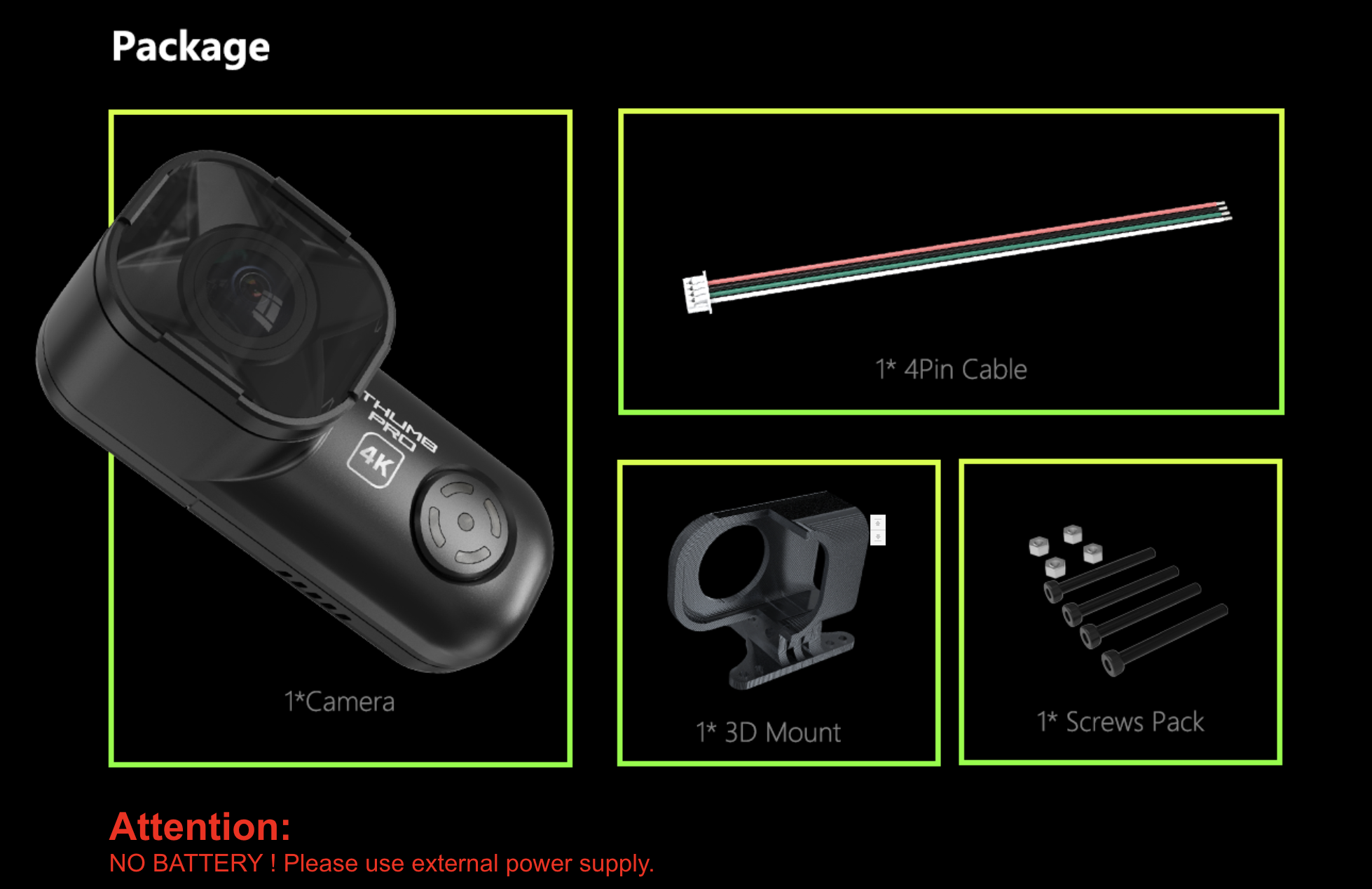 New Version RunCam Thumb HD & 4K Camera Gyro Flow กล้อง FPV เบา เล็ก 1080P Full HD และ 4K มีกันสั่นในตัว 60fps Drone