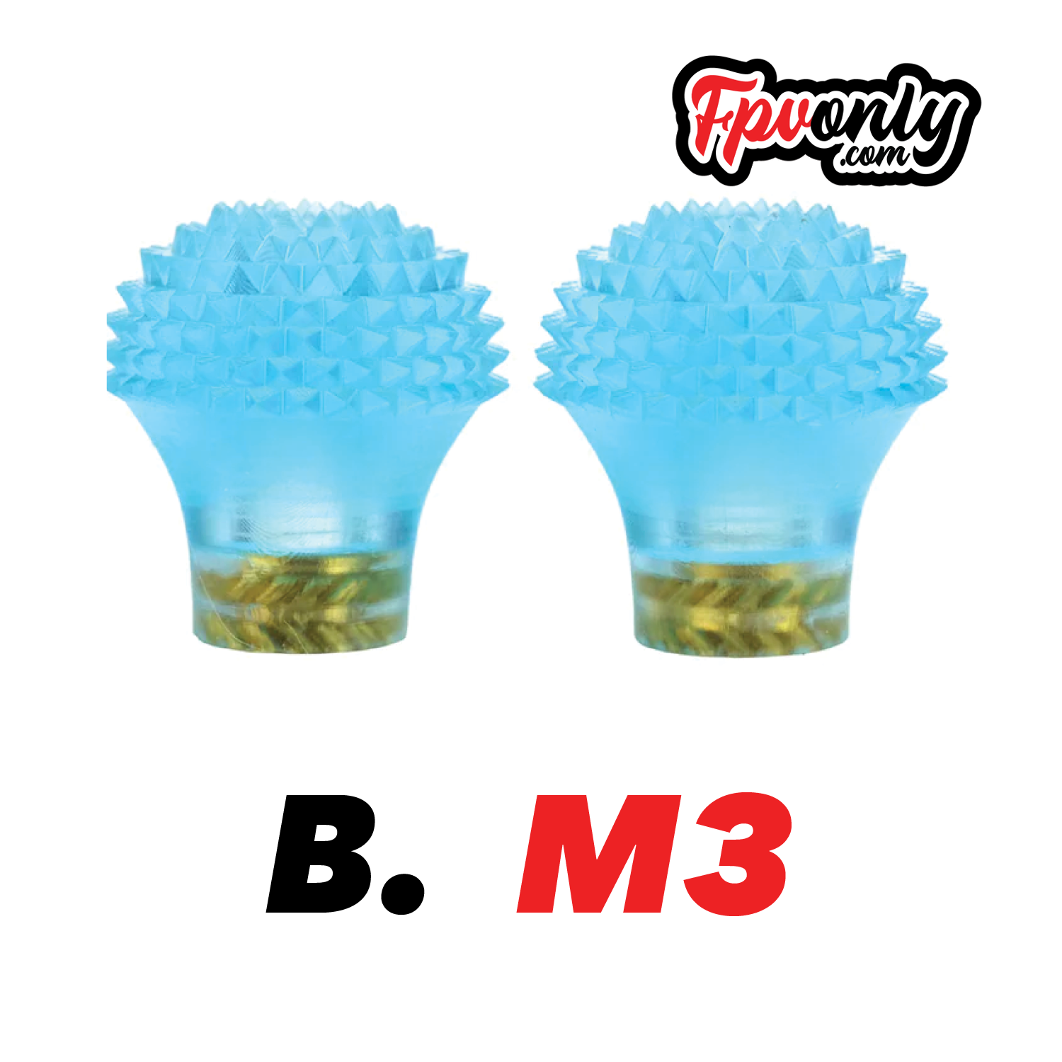 สติ๊กวิทยุ THUMB GRIPPIES NON-SLIP STICK ENDS 3MM/4MM อุปกรณ์โดรน Drone