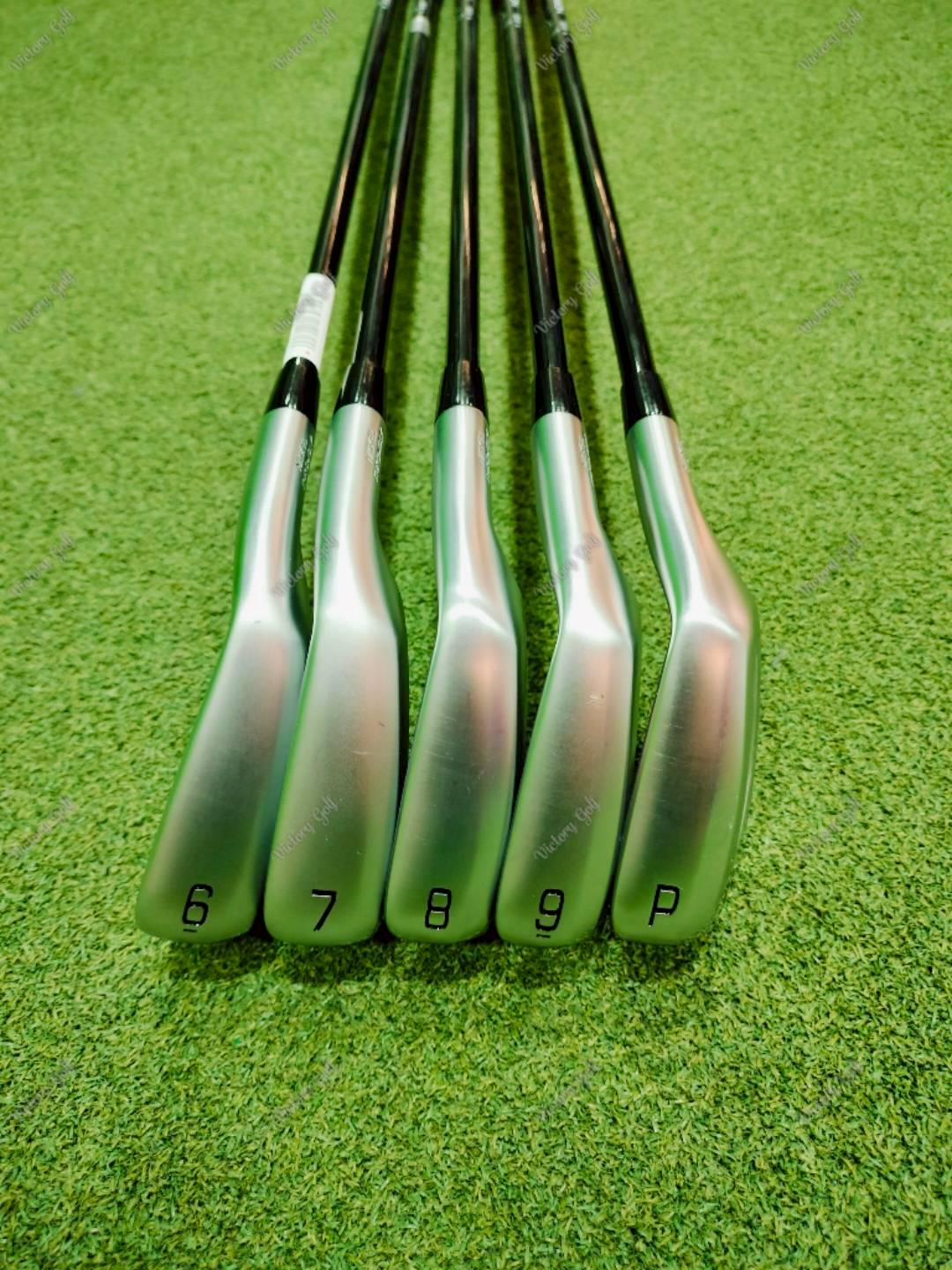 Iron set Mizuno JPX 925 Hot Metal Nickel Chromoly 6-9 Pw ( 5 pcs. ) ( MFUSION i51-R / R )