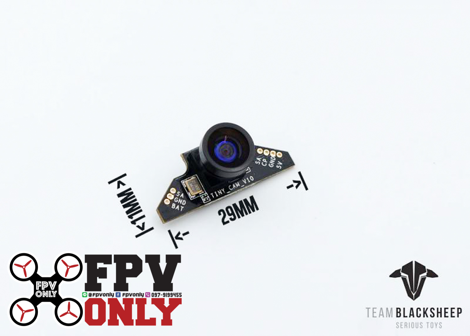 TBS TBS TINY CAMERA กล้อง fpv racing drone