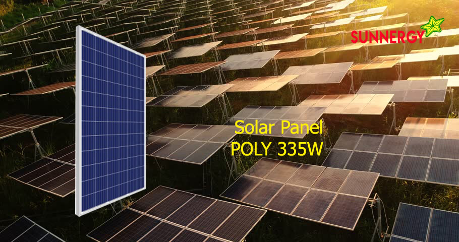 แผงโซล่าเซลล์โพลี 335W