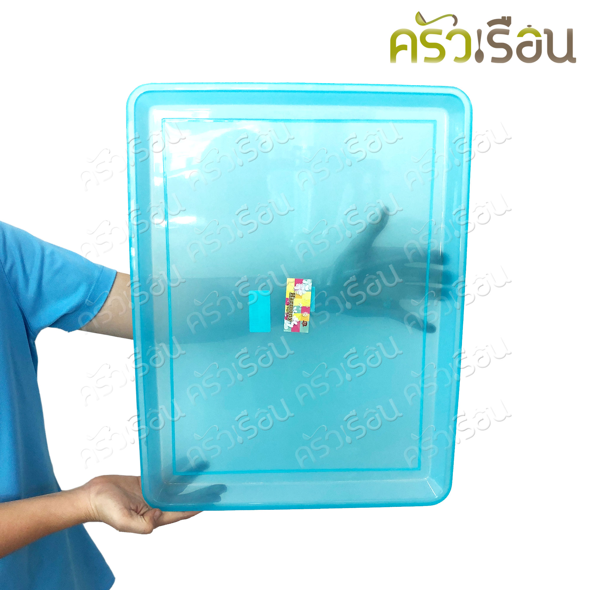 SN ถาดเหลี่ยมพลาสติก SN9883/1 คละสี (15 นิ้ว x 19.5 นิ้ว) ไม่สามารถเลือกสีได้