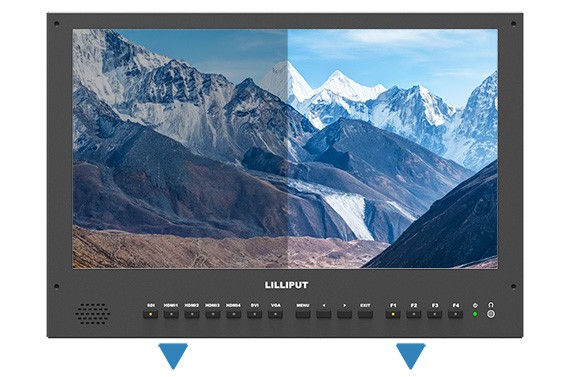 จอ 15.6 นิ้ว 4K HDMI Carry-On Broadcast Monitor With SDI, HDR And 3D LUTS