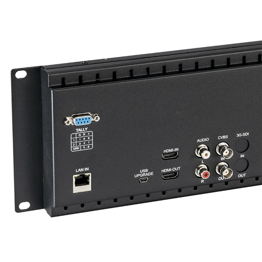 FEELWORLD D71 PLUS-H Dual 7 นิ้ว 3RU HDMI Rack Mount Monitor พร้อมรูปคลื่นและ LUT