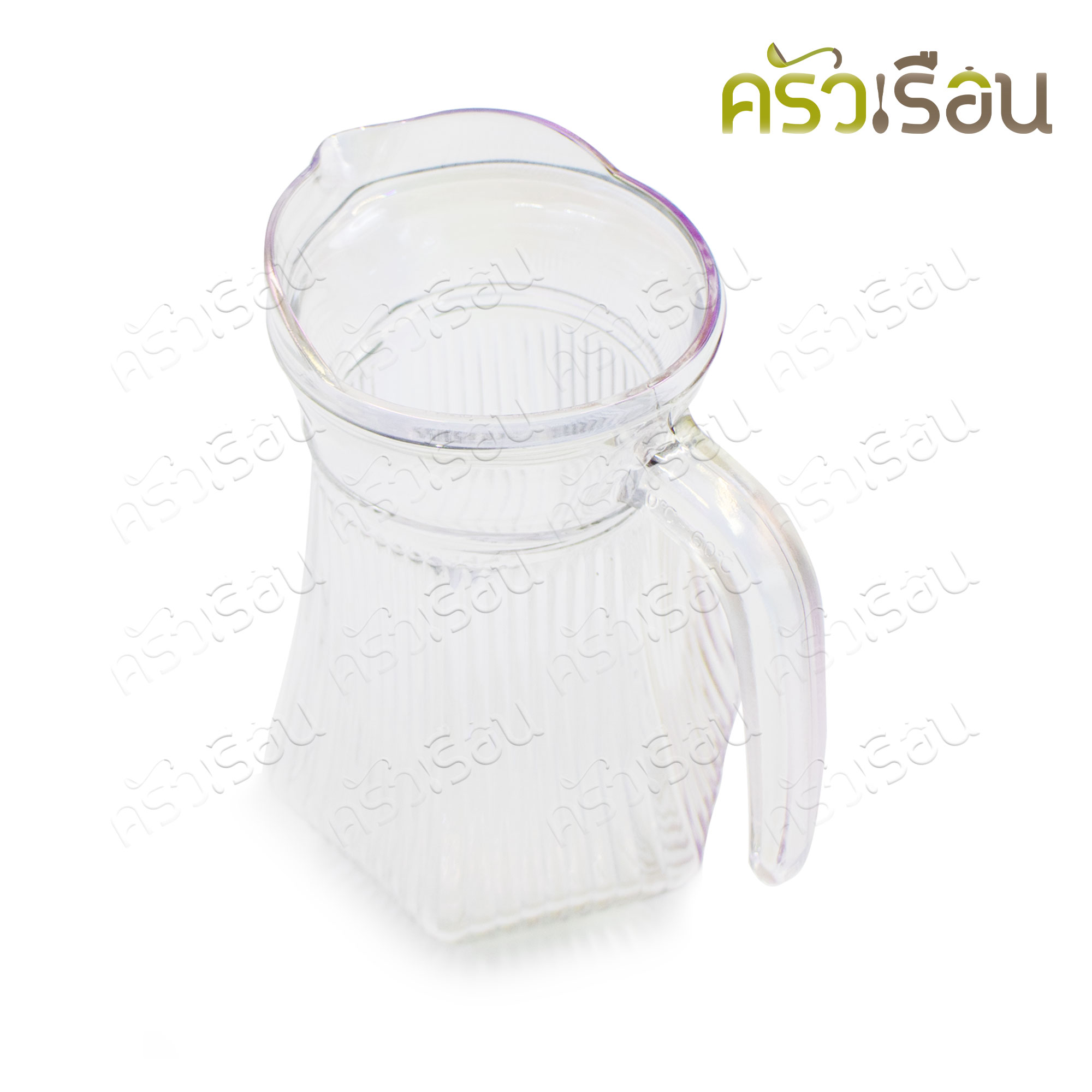 US [ 3-piece ] Glass Pitcher with 2 water glasses, Rainbow Model GP-3R [1 L. Pitcher with Lid, 2 Water Glasses 250 ml.]
