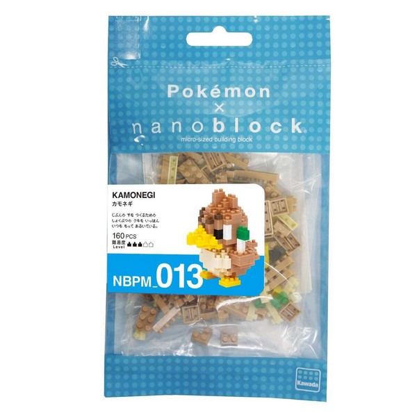 Kawada nanoblock NBPM_013 Kamonegi (Farfetch'd) 4972825149232 (นาโนบล็อค)