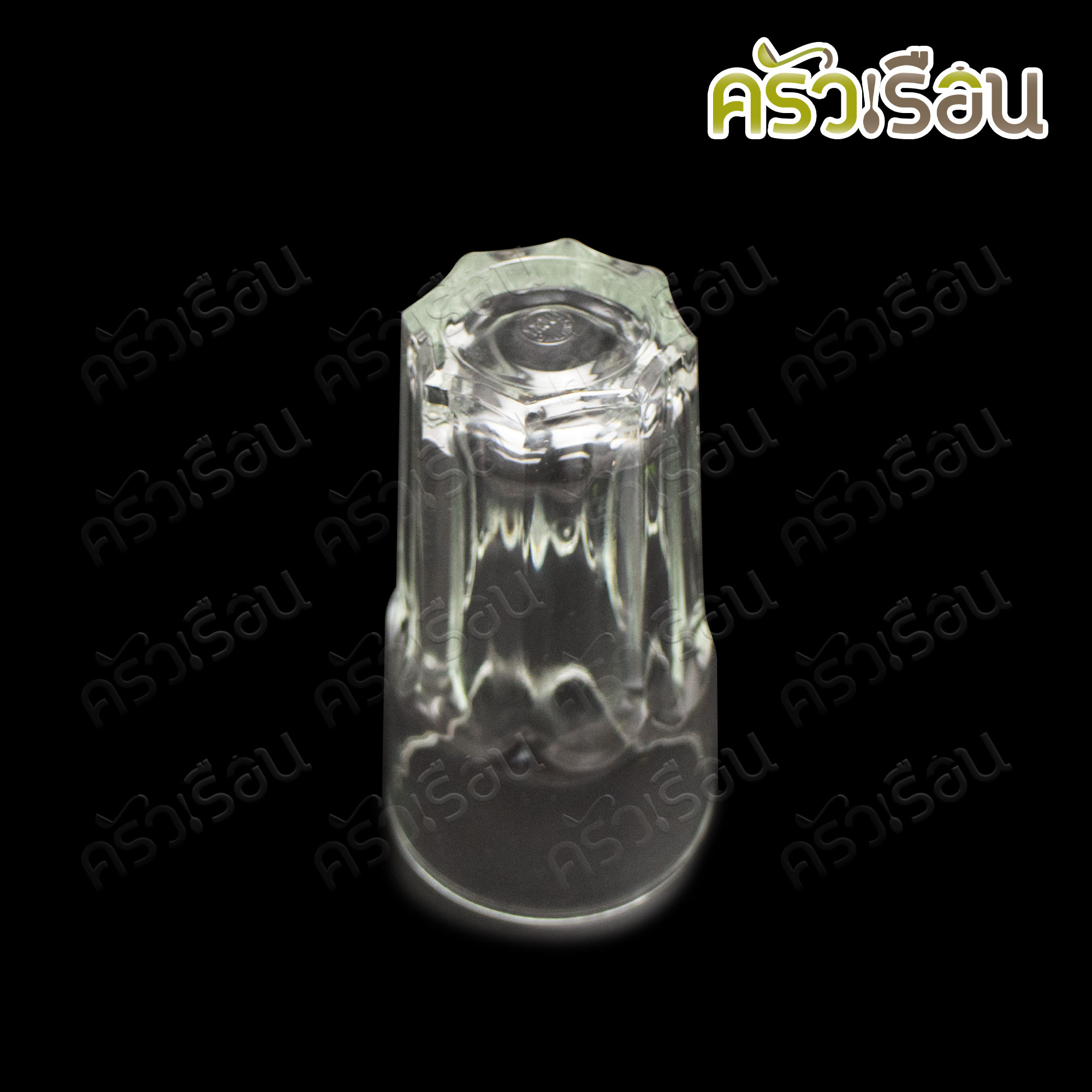 LUCKY GLASS แก้วน้ำ แฟชั่น 6.5 ออนซ์ (200 ml.) Euro Tumbler LG-101407 (10004) TD 6.6 x BD 5.0 x H 11.3 cm.