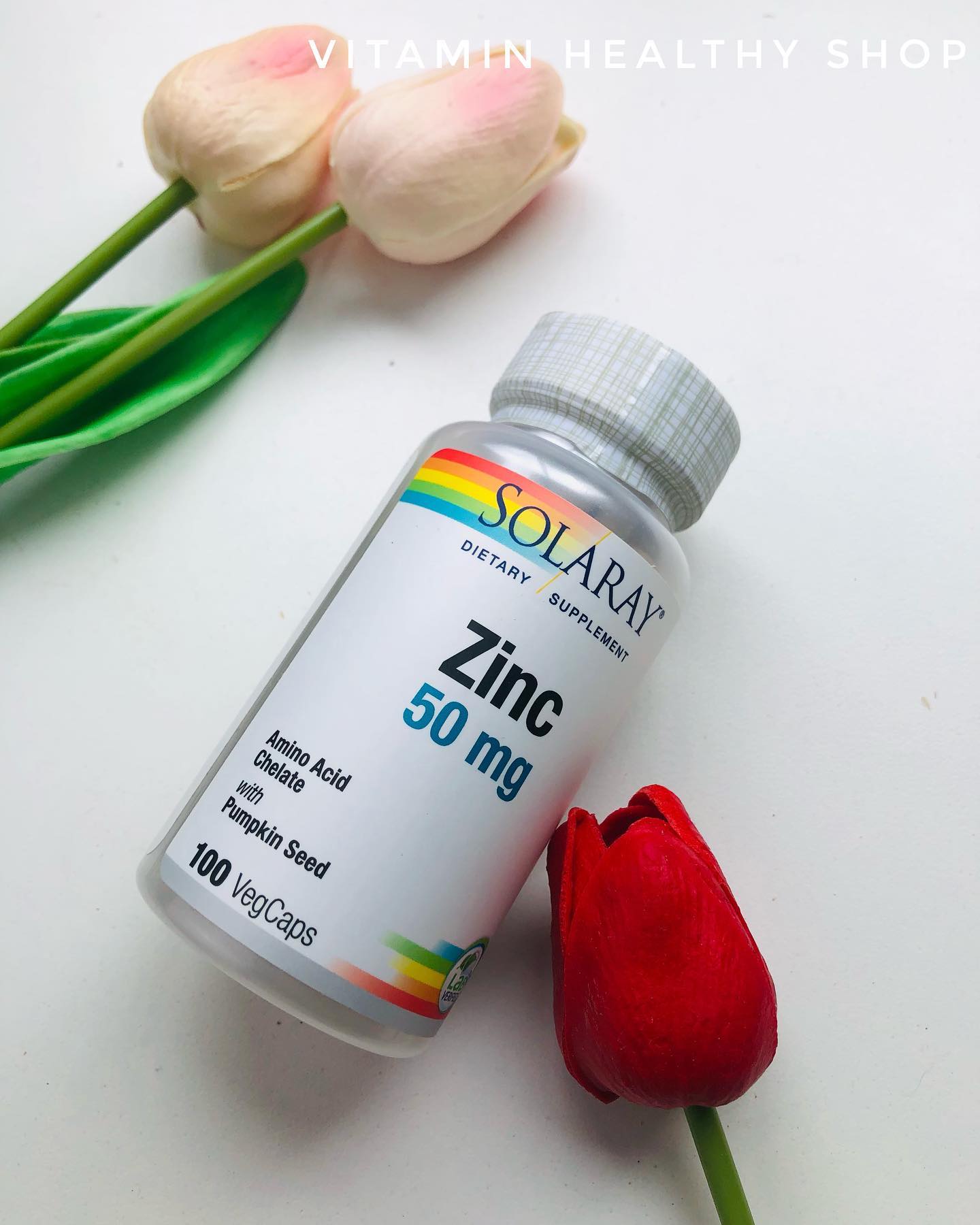 Soralay Zinc, 50 mg, 100 เม็ด