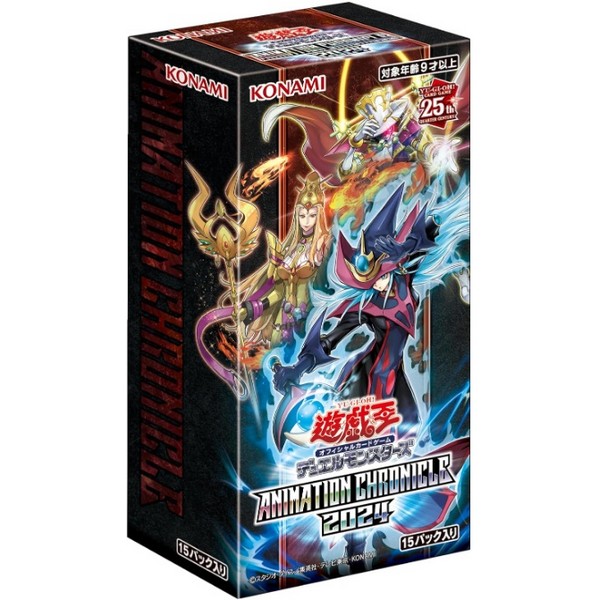 Konami Yu-Gi-Oh! Duel Monsters Animation Chronicle 2024 (AC04-JP) แบบกล่อง (15 ซอง) 4988602177435 (การ์ดยูกิ)