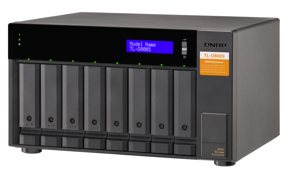 Storage Nas QNAP-TL-D800S
