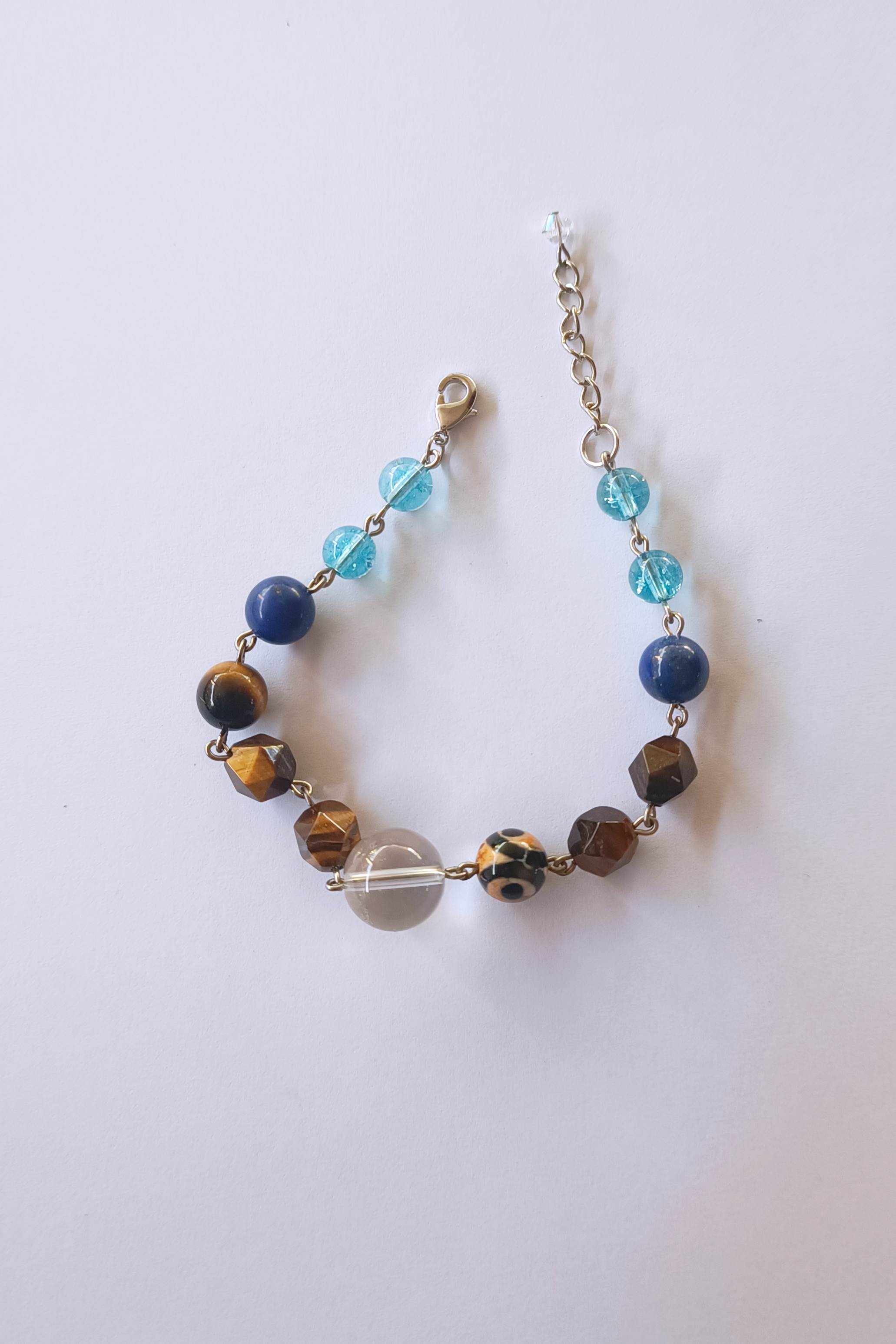 สร้อยข้อมือหินแท้ "Connected" Money Magnet Bracelet (เสริมโชค & ดึงดูดเงิน)