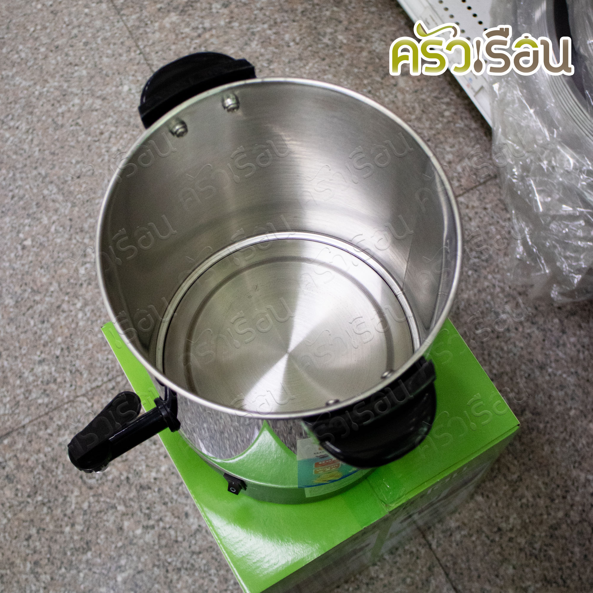 SMARTHOME เครื่องต้มน้ำร้อน 4.5 ลิตร 1000 วัตต์ SM-TP155 ขนาด 19.5 x 19.5 x 37ซม. ถังต้มน้ำไฟฟ้า