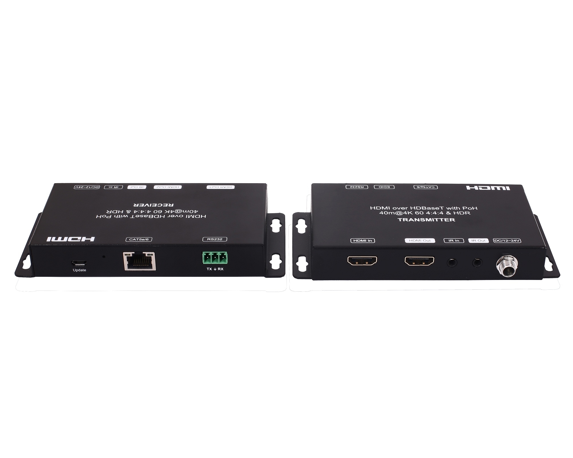 HDBaseT Ultra Slim Extender Kit 4K 40M