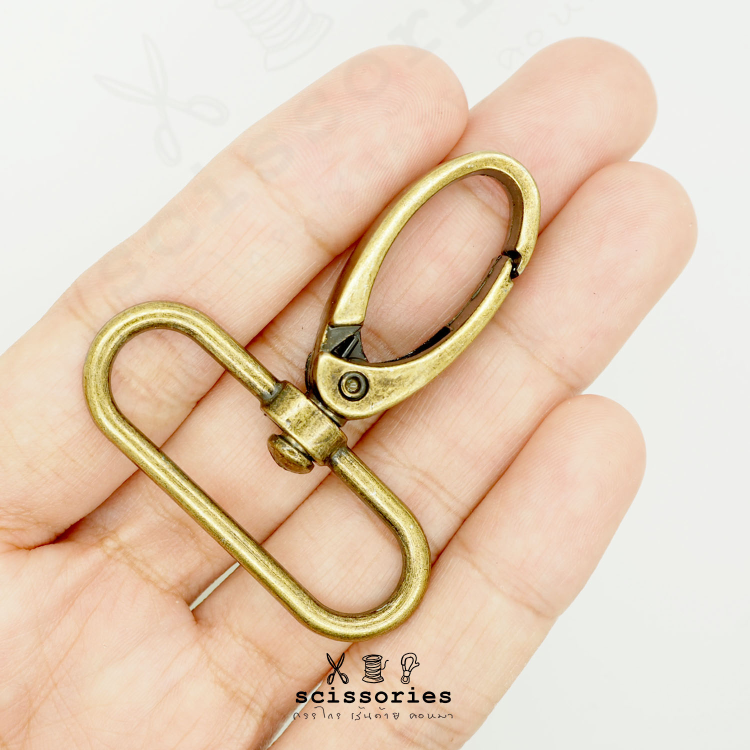 คอหมา 1.5in สีเหลืองดำ/2 ตัว