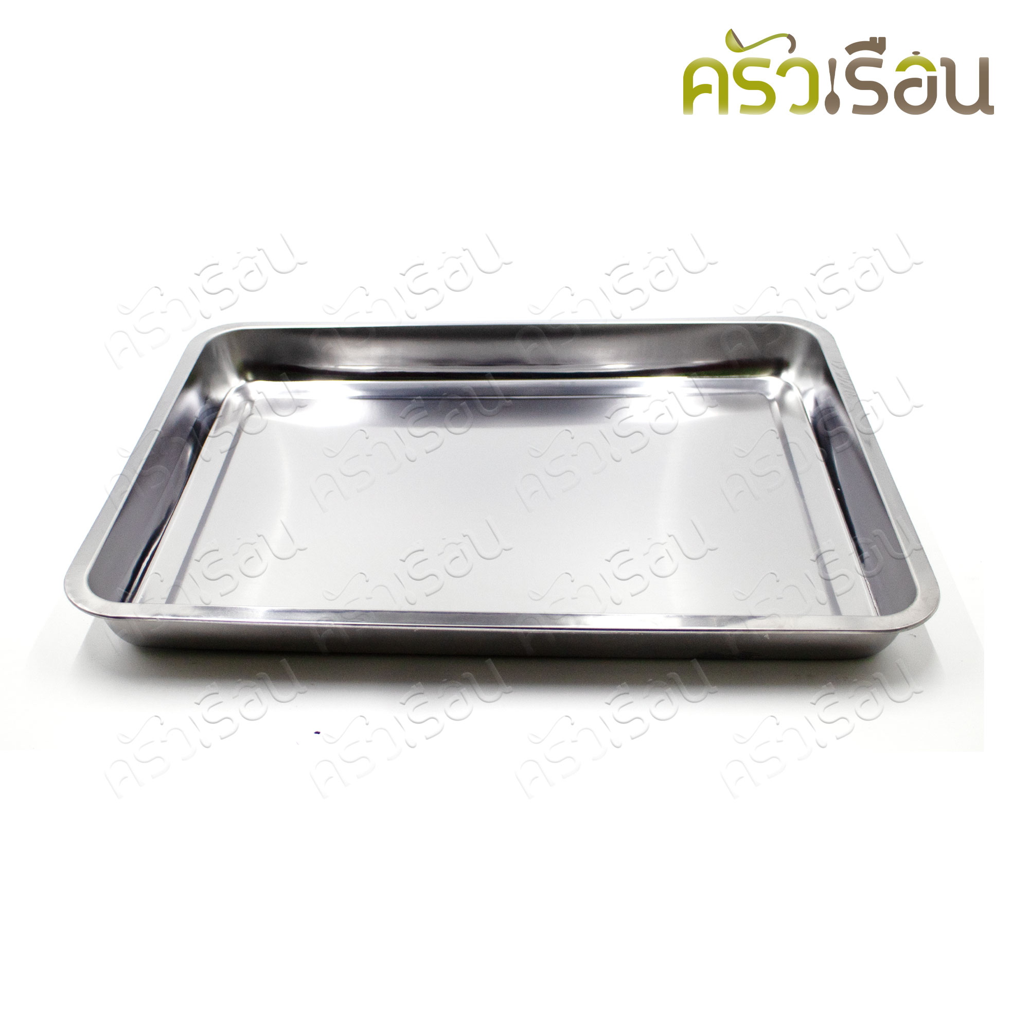 PERFECT ถาดเหลี่ยม + ถาดรู สเตนเลส 45 x 35 ซม. ถาดพักของทอด สะเด็ดน้ำมัน