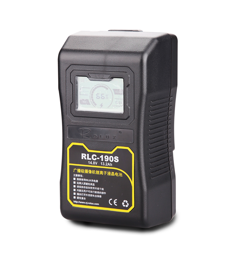 V MOUNT BATTERY Rolux RLC 190Wh V Mount Battery