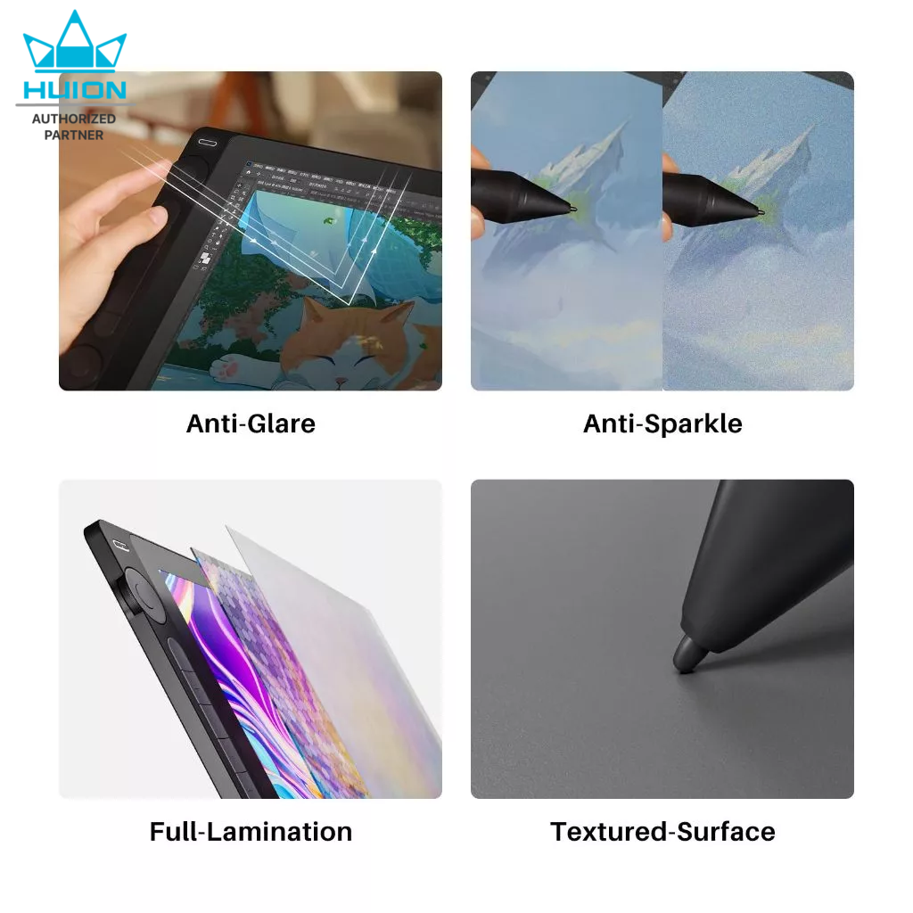 Huion PenDisplay Kamvas16(2.5K) New!!Gen3 (ประกัน2ปี-มีศูนย์ไทย)เมาส์ปากกาพร้อมหน้าจอสำหรับวาดภาพ Kamvas16Gen3