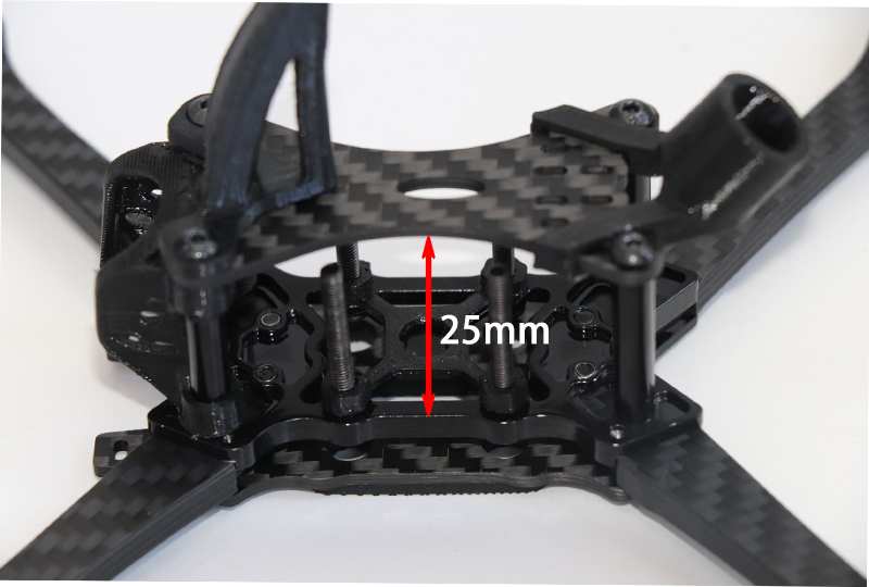 2024 Black Crow V4 PRO 5 เฟรมสายแข่ง คาร์บอนไฟเบอร์ โครง Racing Clone Frame อุปกรณ์โดรน Drone