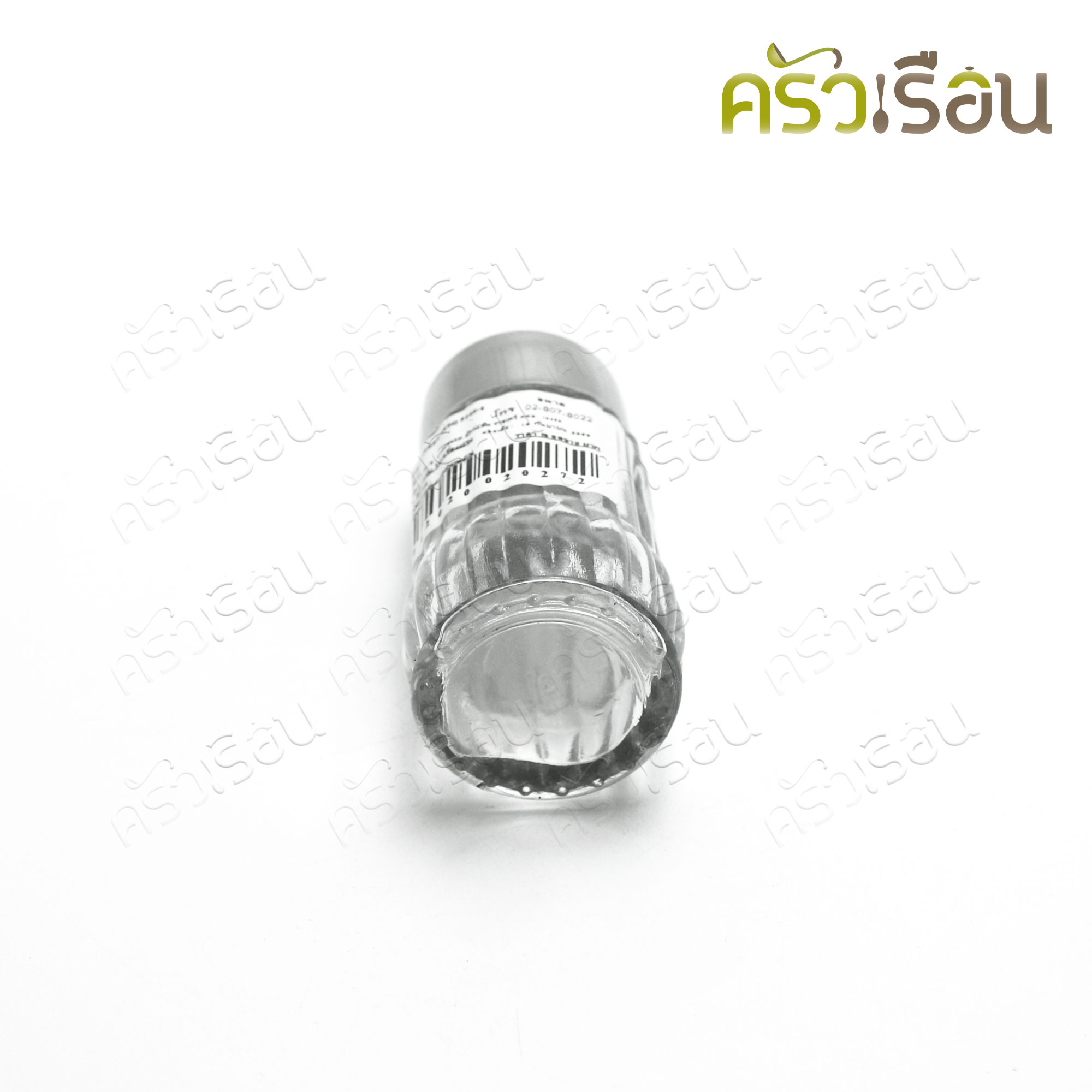 Twin Ray ขวดพริกไทย ลายเส้นตลอด (ตรง) ฝาสเตนเลส 3 x 7.5 ซม #245/5