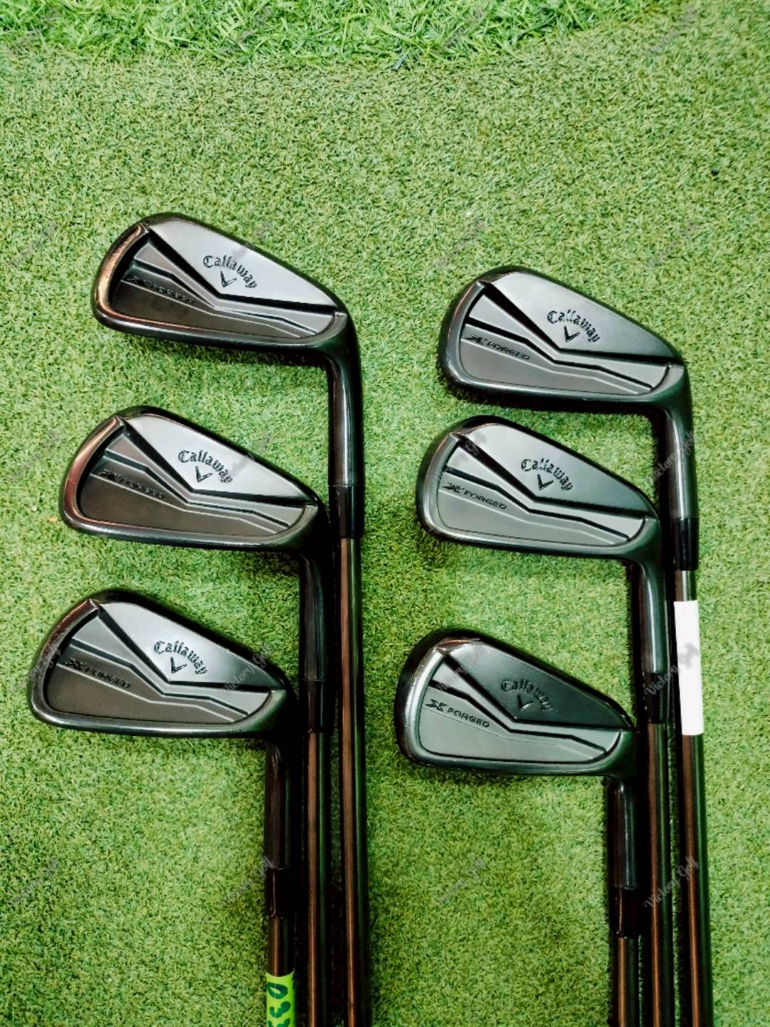 Iron set Callaway X FORGED BLACK Limited Edition 5-9 PW ( 6 pcs.) ( N.S.PRO MODUS³ TOUR 105 BLACK/ TQ: 1.7/ S ) ปี 2024