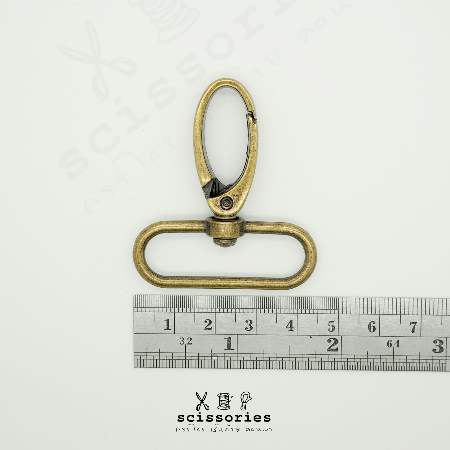 คอหมา 1.5in สีเหลืองดำ/2 ตัว