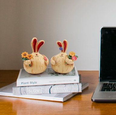 ตุ๊กตากระต่ายอ้วนกลม