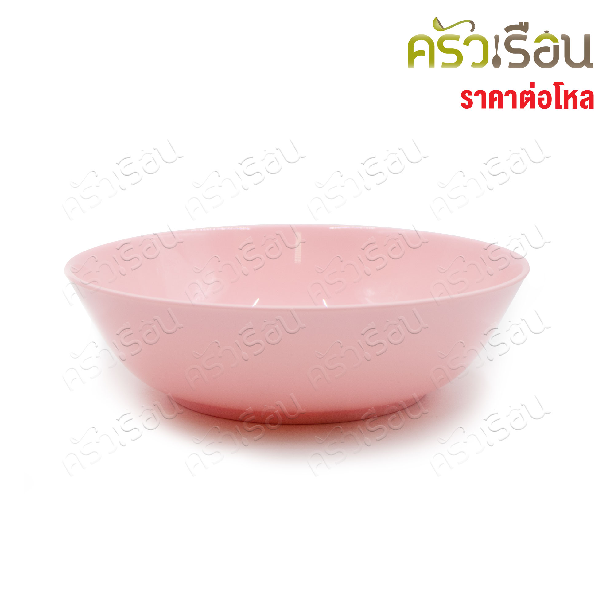 TOP round soup bowl, ABS plastic, B75, size 7.5 inches 19 x 5.5 cm. [Price per dozen same color]