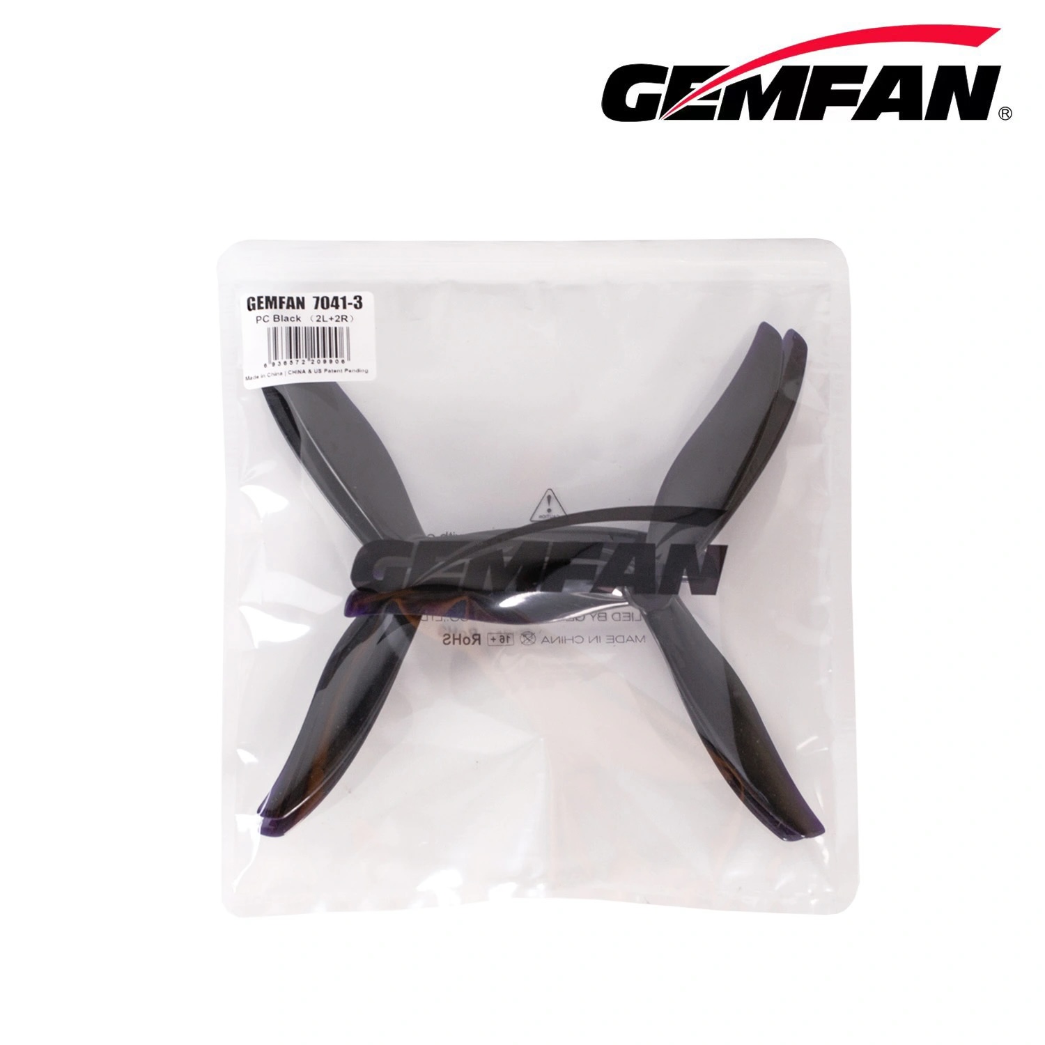 7-G9 Gemfan 7041 7 Inch 3-Blades PC Propeller 5mm Holes for RC FPV Racing Drone อุปกรณ์โดรน Drone