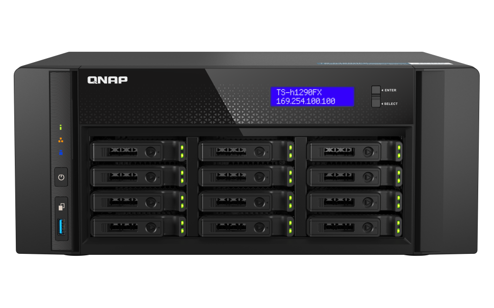 Storage Nas QNAP TS-h1290FX-7302P-128G