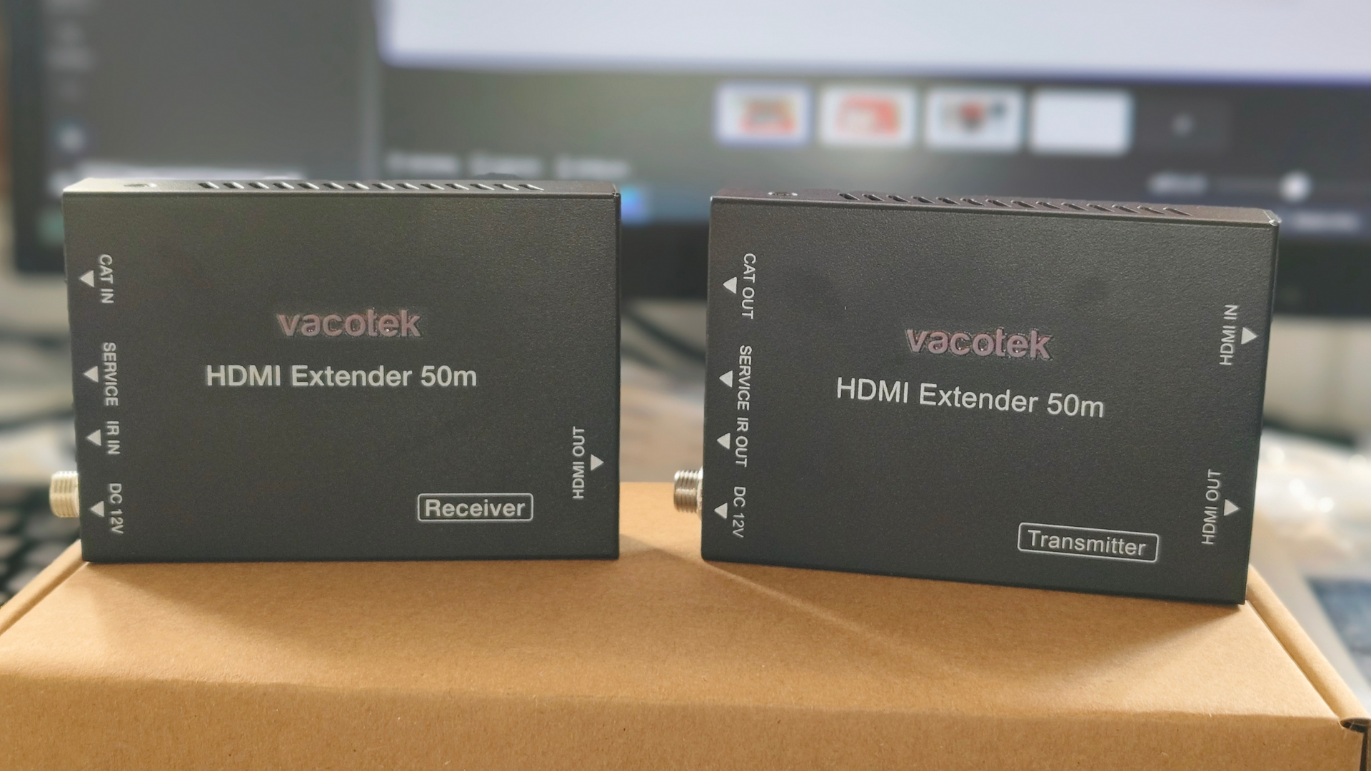 VACOTEK H-EB50C HDMI 2.0 Extender 50M. with HDMI loop out
