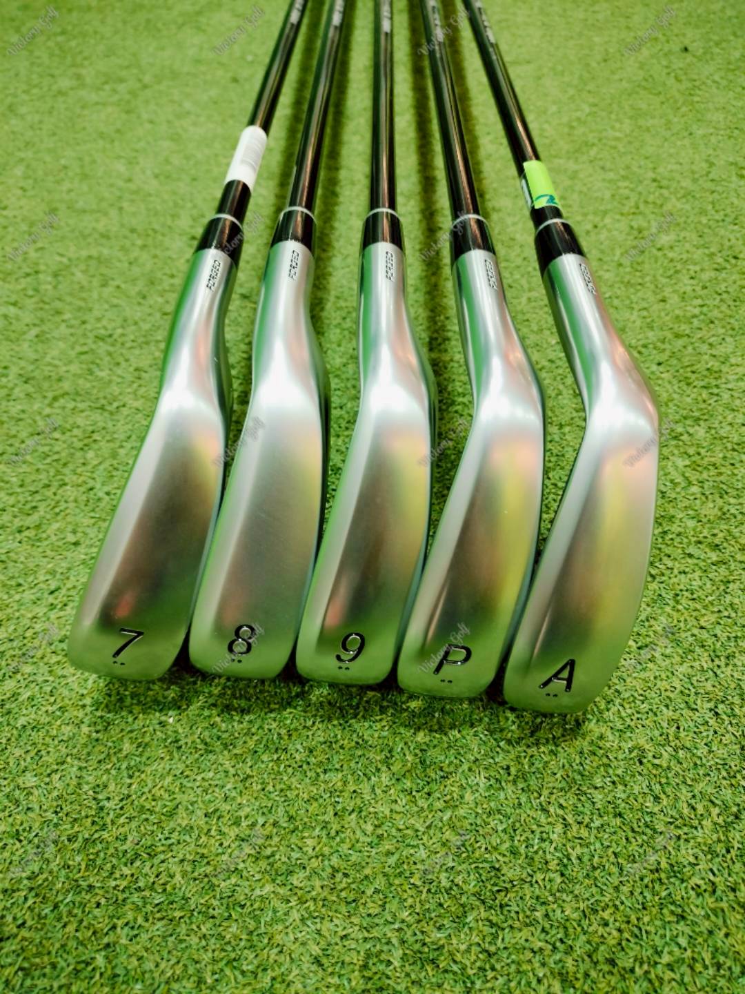 Iron set PRGR 04 Forged 7-9, Pw, Aw ( Fujikura/ R2/ TQ: 4.0 ) ปี 2024