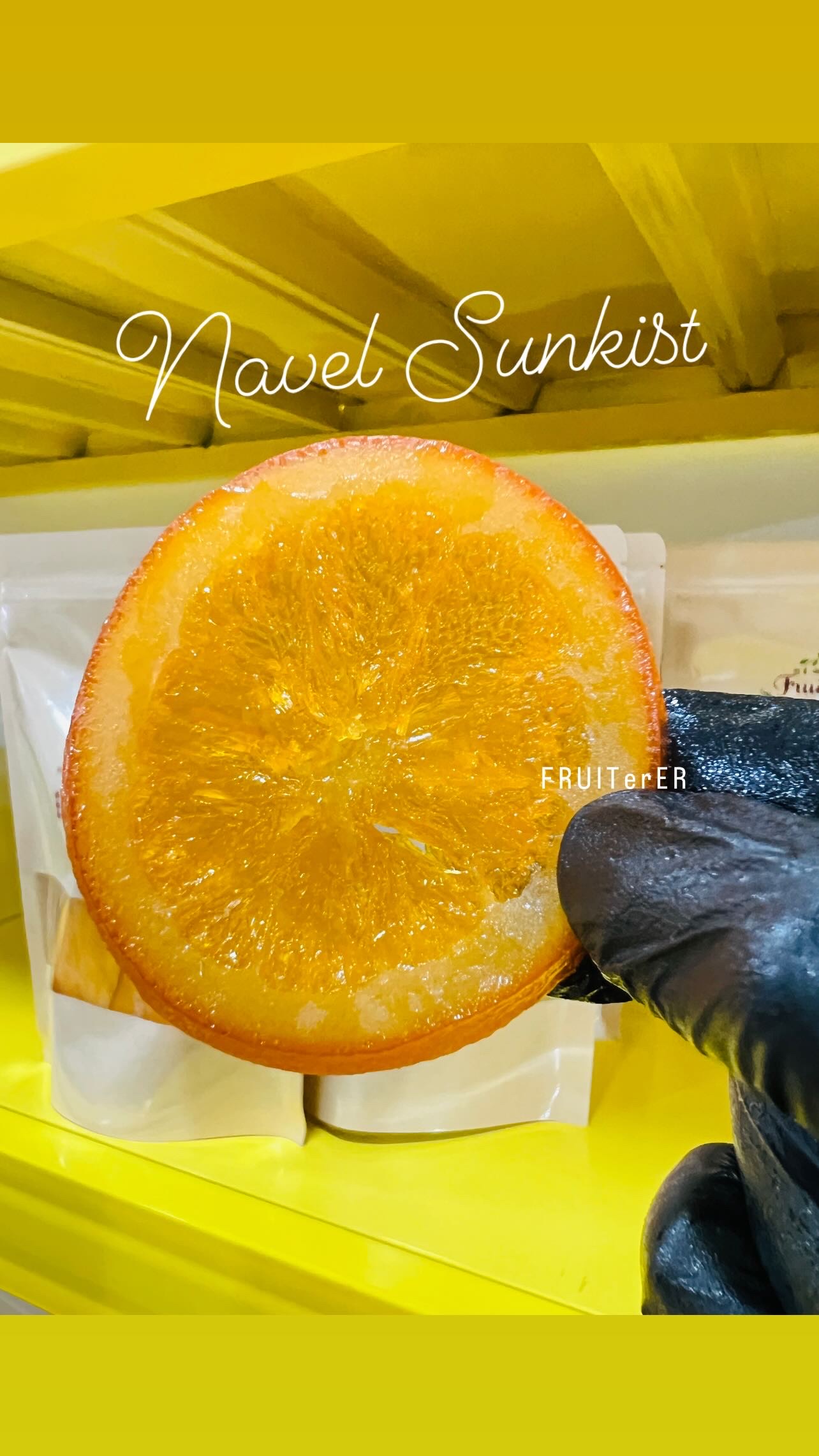 Dried Navel Sunkist 200g. | ส้มนาเวลสไลด์อบแห้ง 200กรัม
